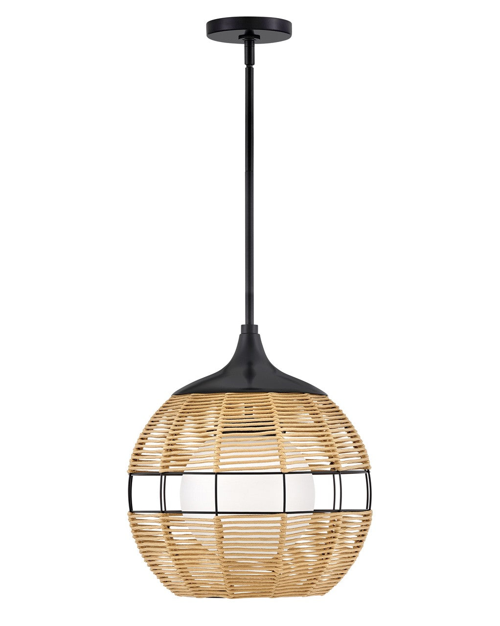 Maddox LED Pendant in Black