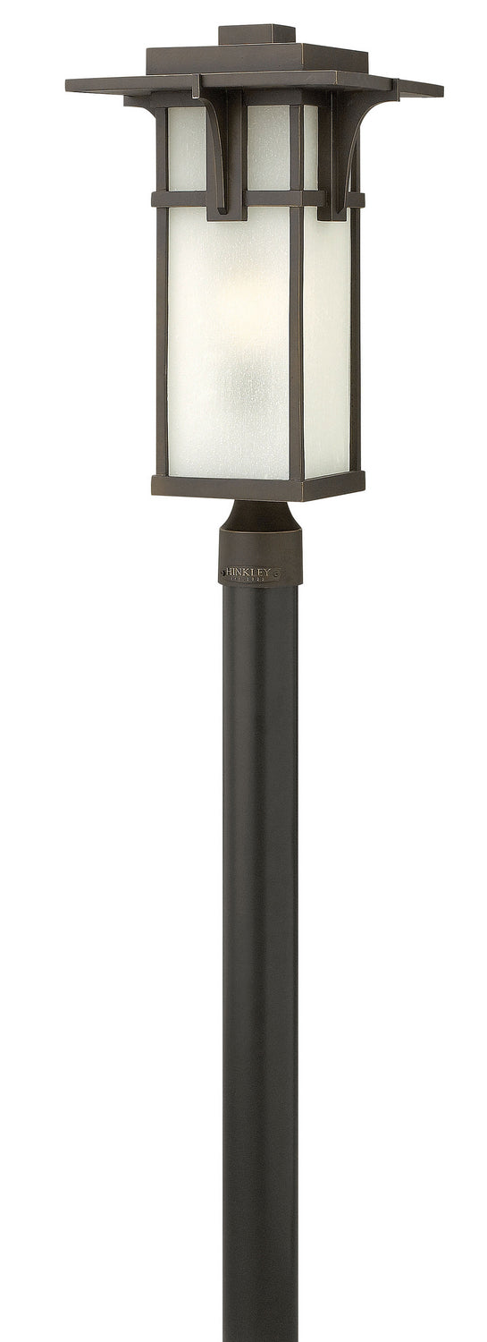 Manhattan LED Post Top/ Pier Mount in Oil Rubbed Bronze
