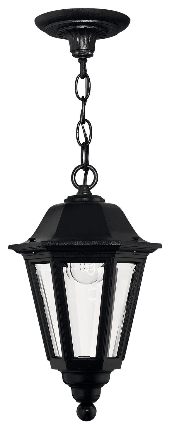 Manor House LED Hanging Lantern in Black