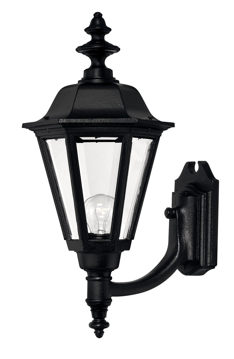 Manor House LED Wall Mount in Black