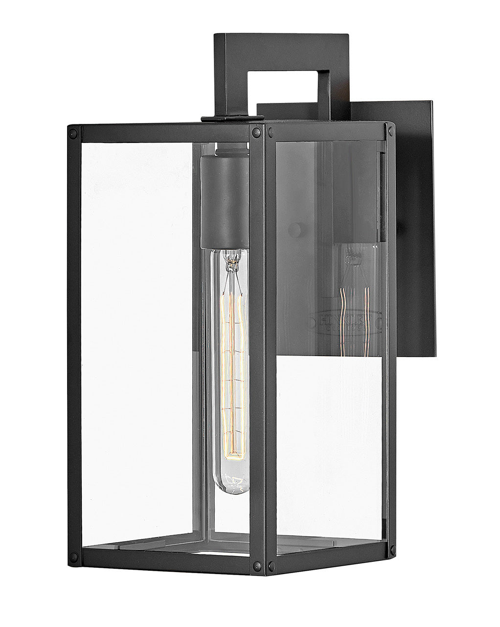 Max LED Outdoor Lantern in Black