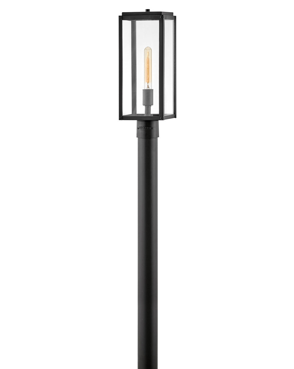 Max LED Post Top or Pier Mount in Black
