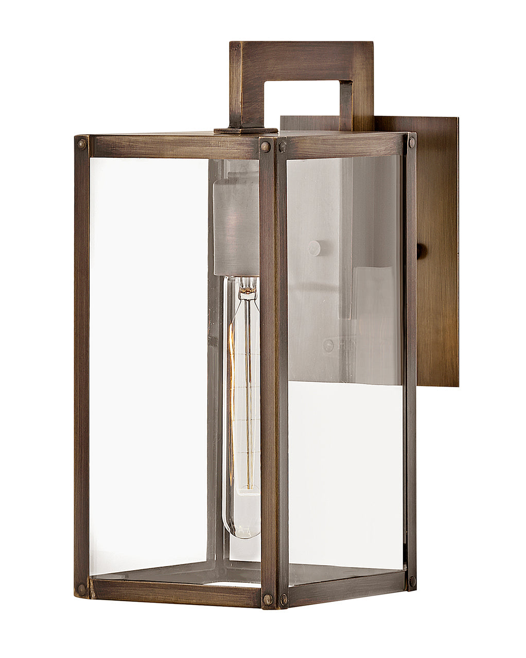 Max LED Wall Mount in Burnished Bronze
