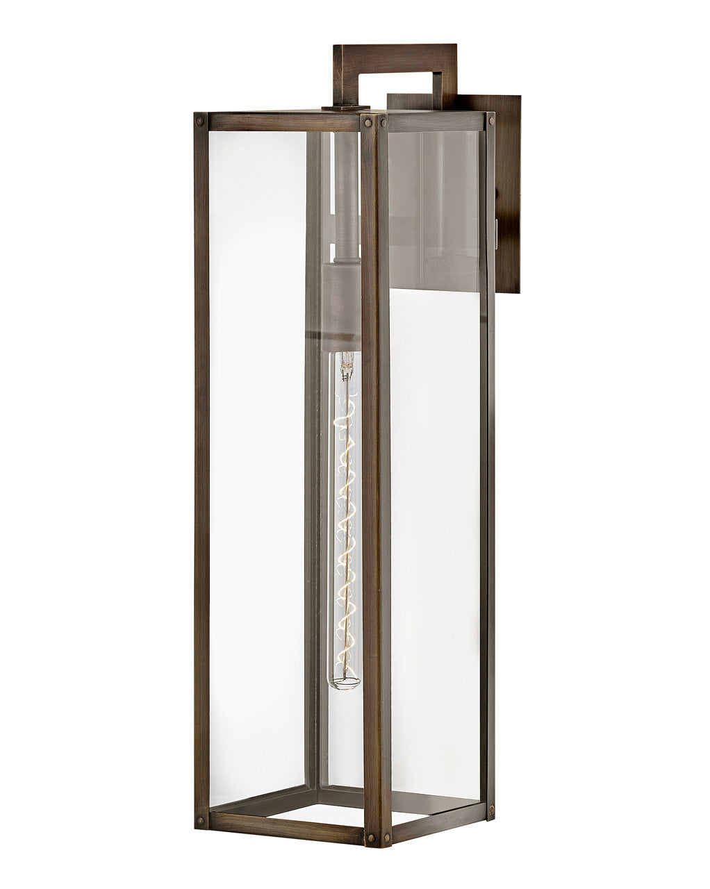 Max LED Wall Mount in Burnished Bronze
