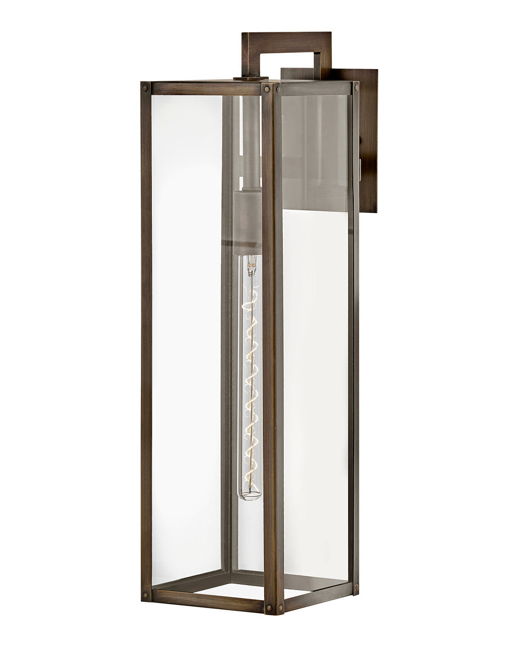 Max LED Wall Mount in Burnished Bronze