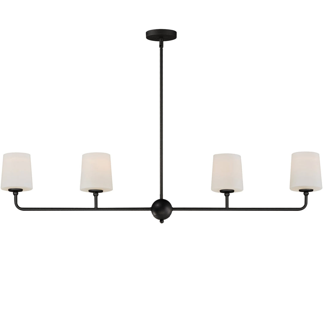 Maxim Four Light Linear Chandelier