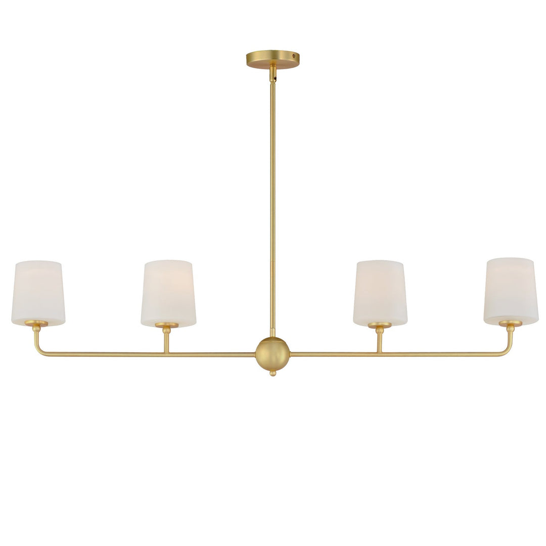 Maxim Four Light Linear Chandelier