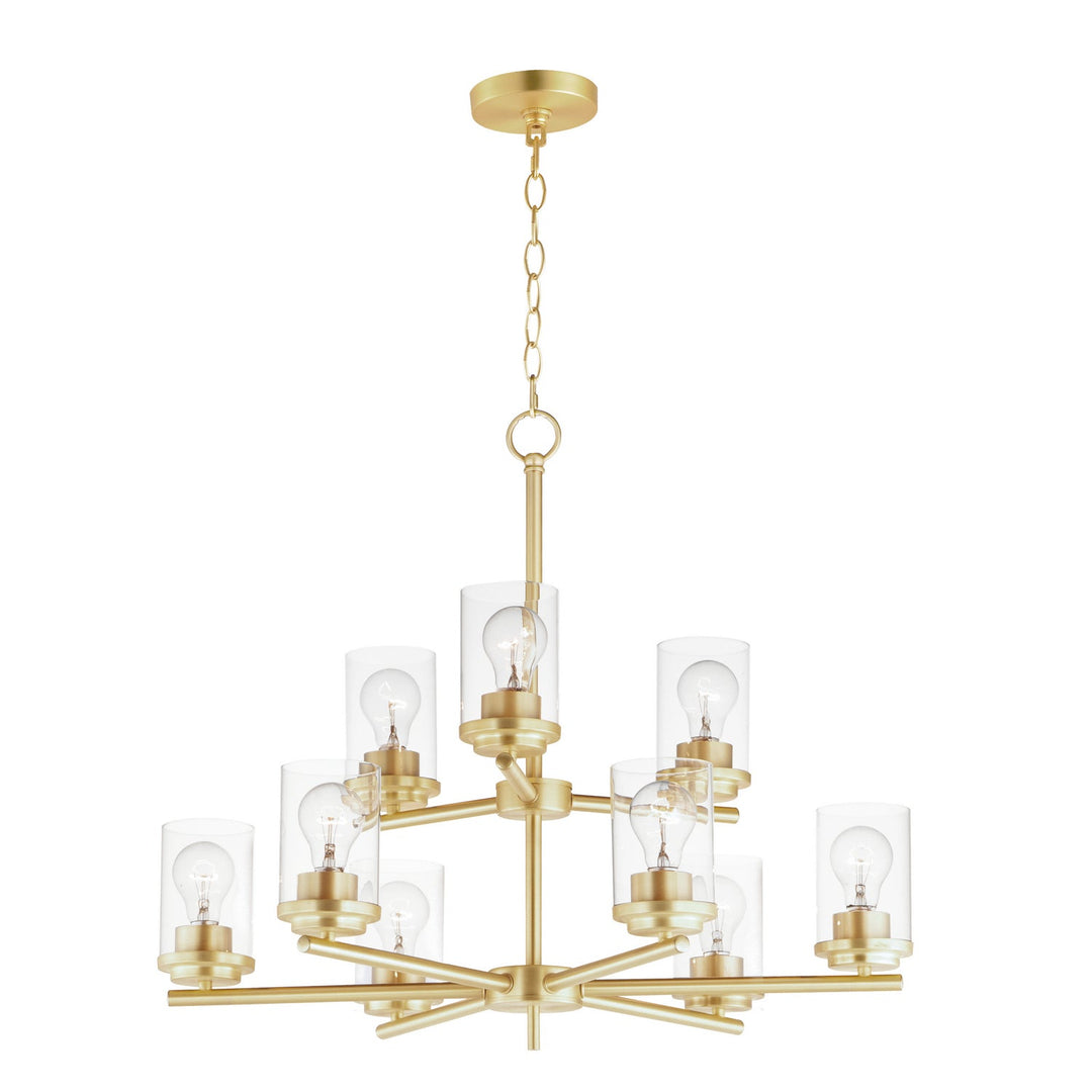 Maxim Nine Light Chandelier