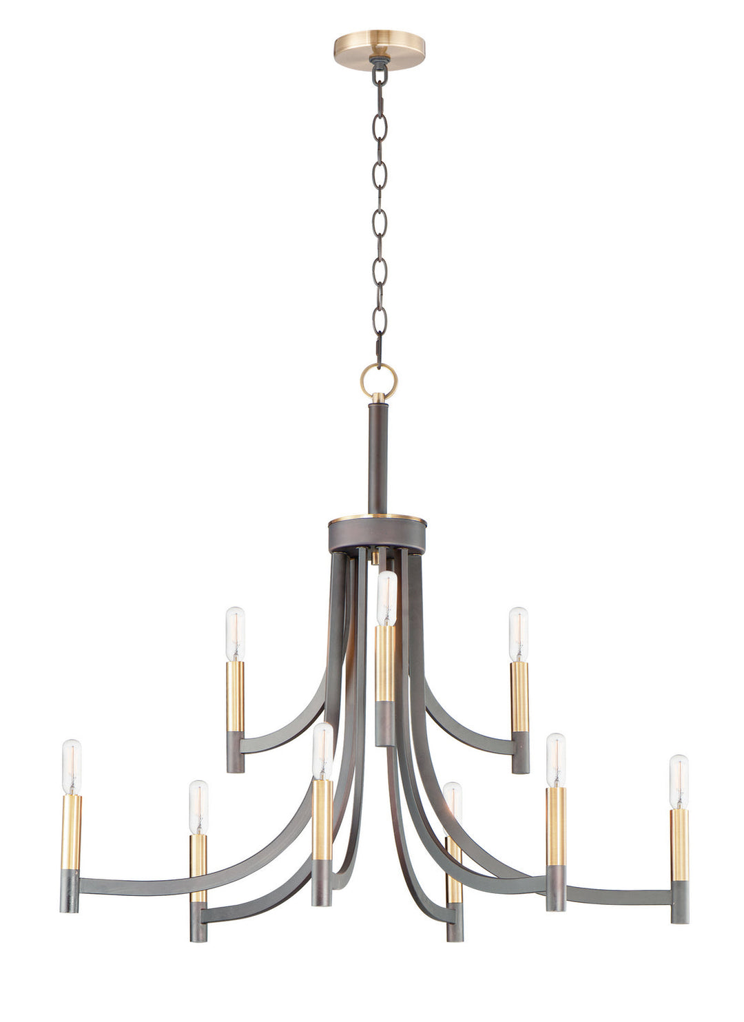 Maxim Nine Light Chandelier