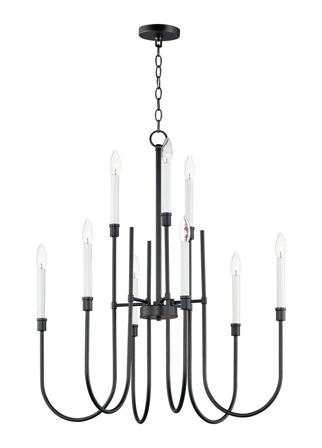 Maxim Nine Light Chandelier