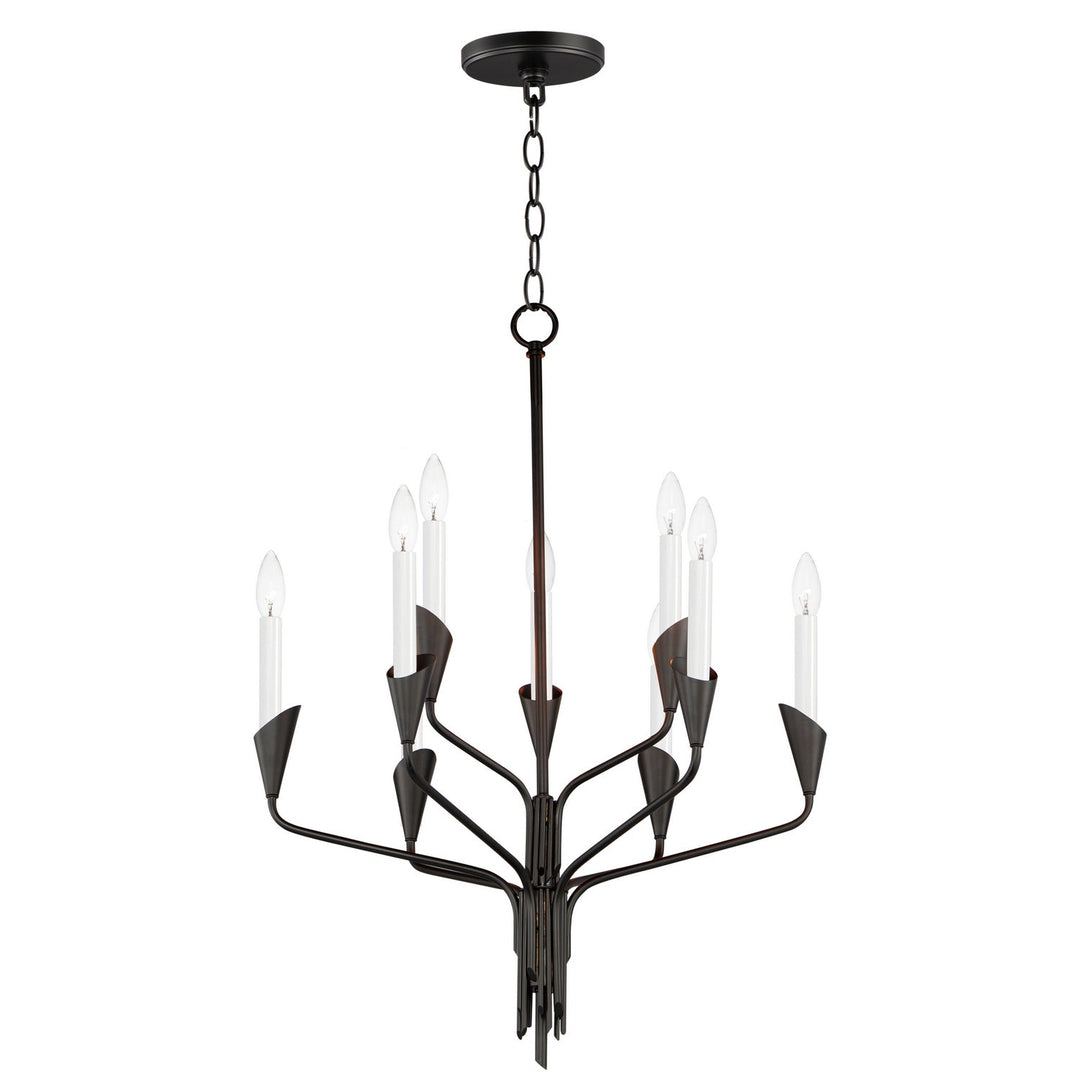 Maxim Nine Light Chandelier