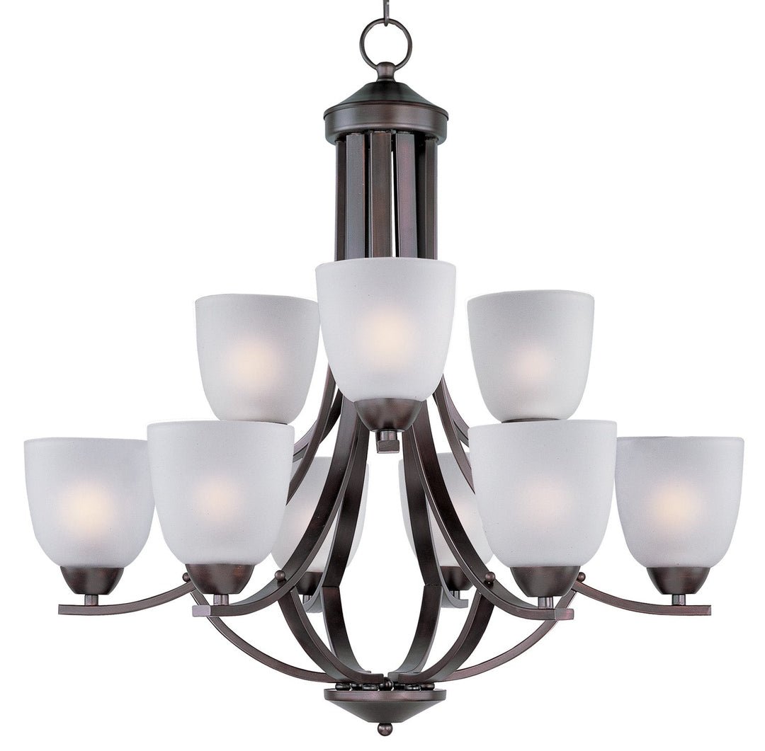 Maxim Nine Light Chandelier