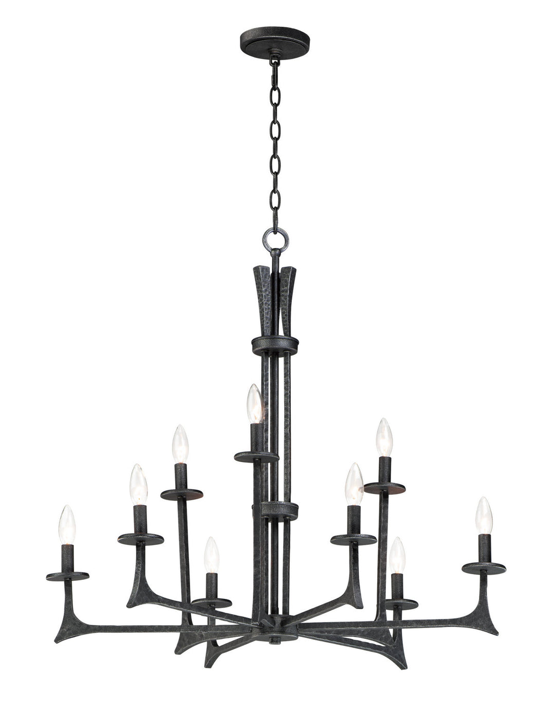 Maxim Nine Light Chandelier