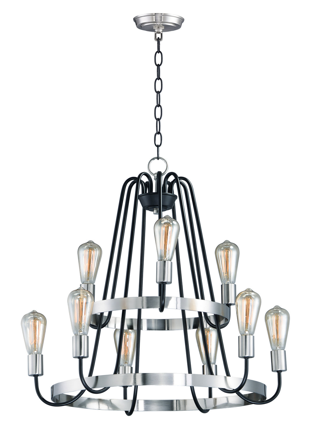 Maxim Nine Light Chandelier