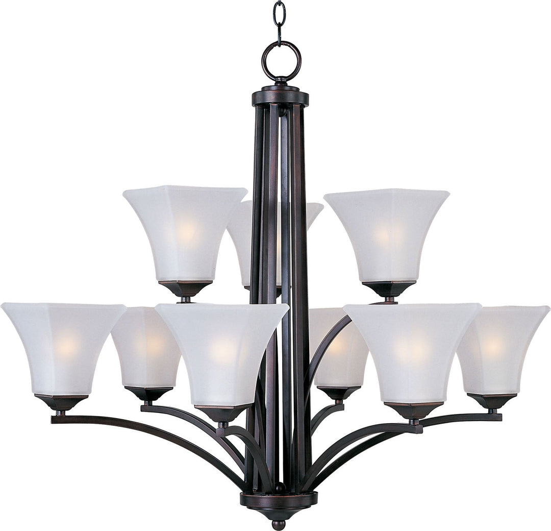 Maxim Nine Light Chandelier