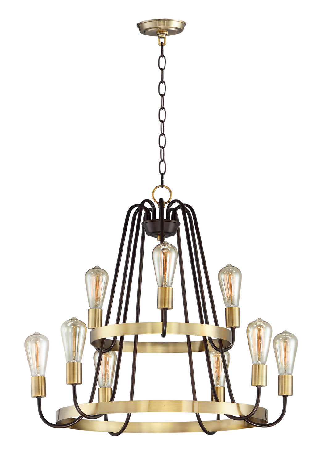 Maxim Nine Light Chandelier