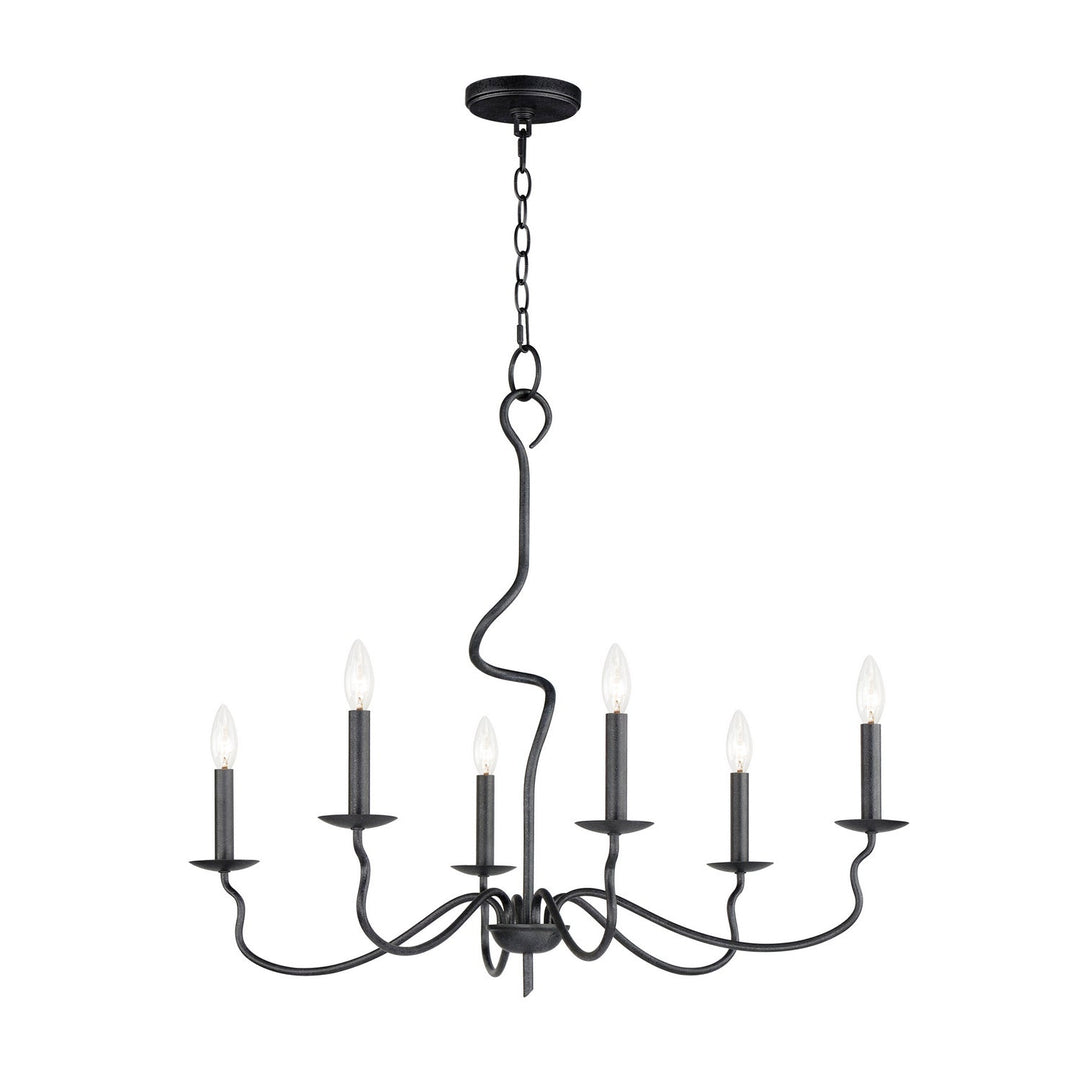 Maxim Six Light Chandelier