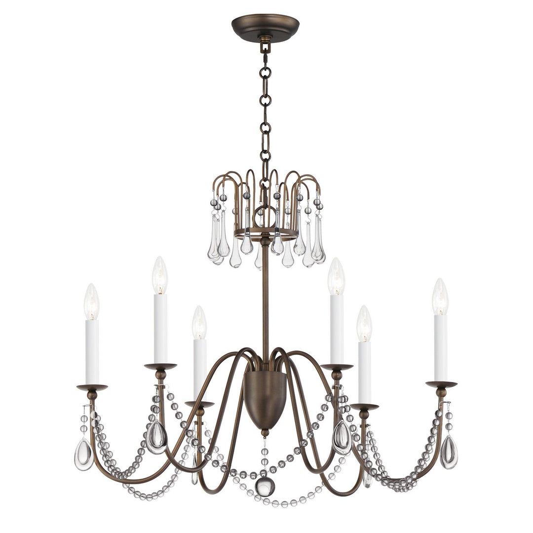 Maxim Six Light Chandelier
