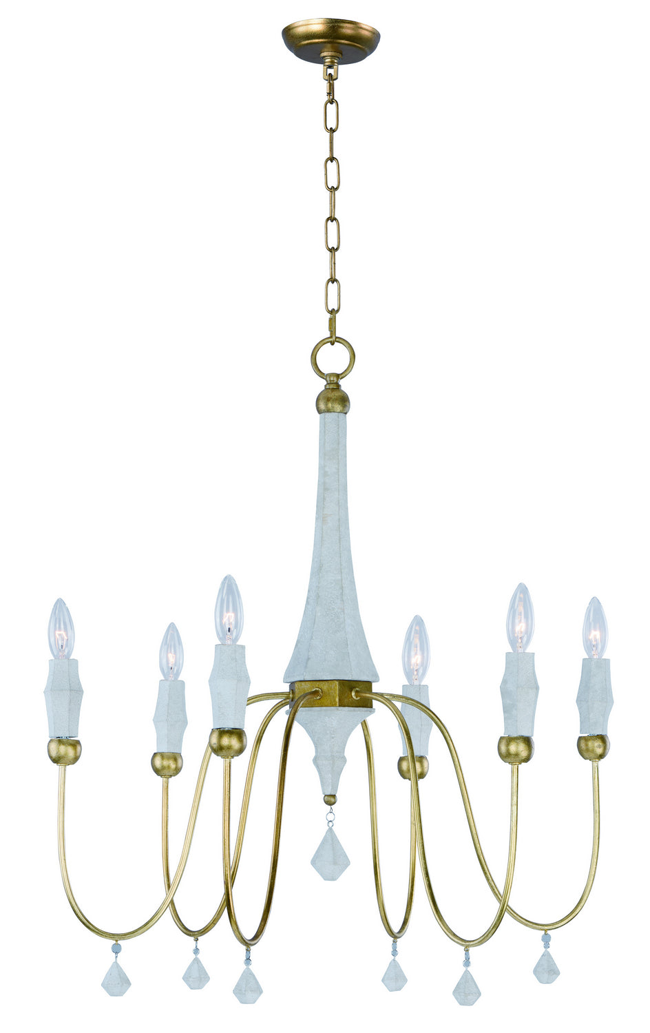 Maxim Six Light Chandelier