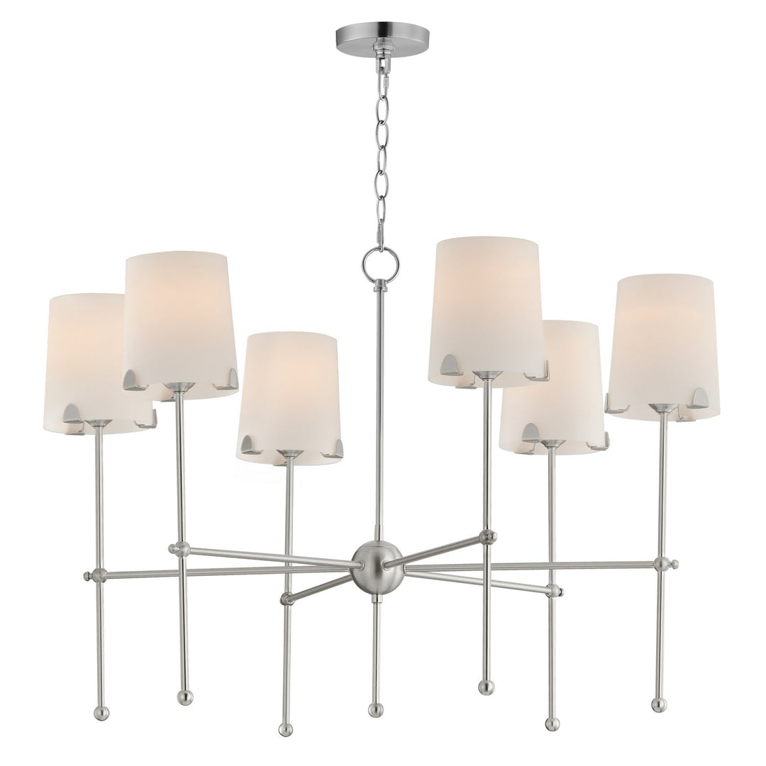 Maxim Six Light Chandelier