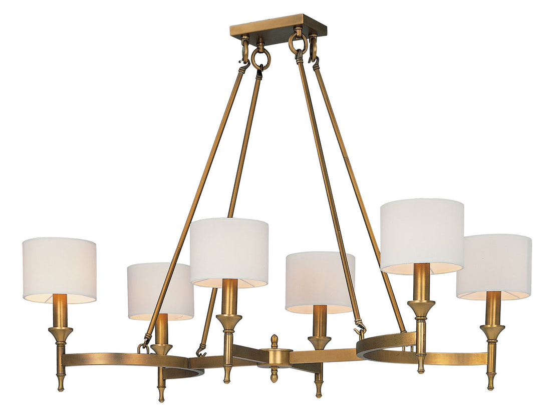 Maxim Six Light Chandelier