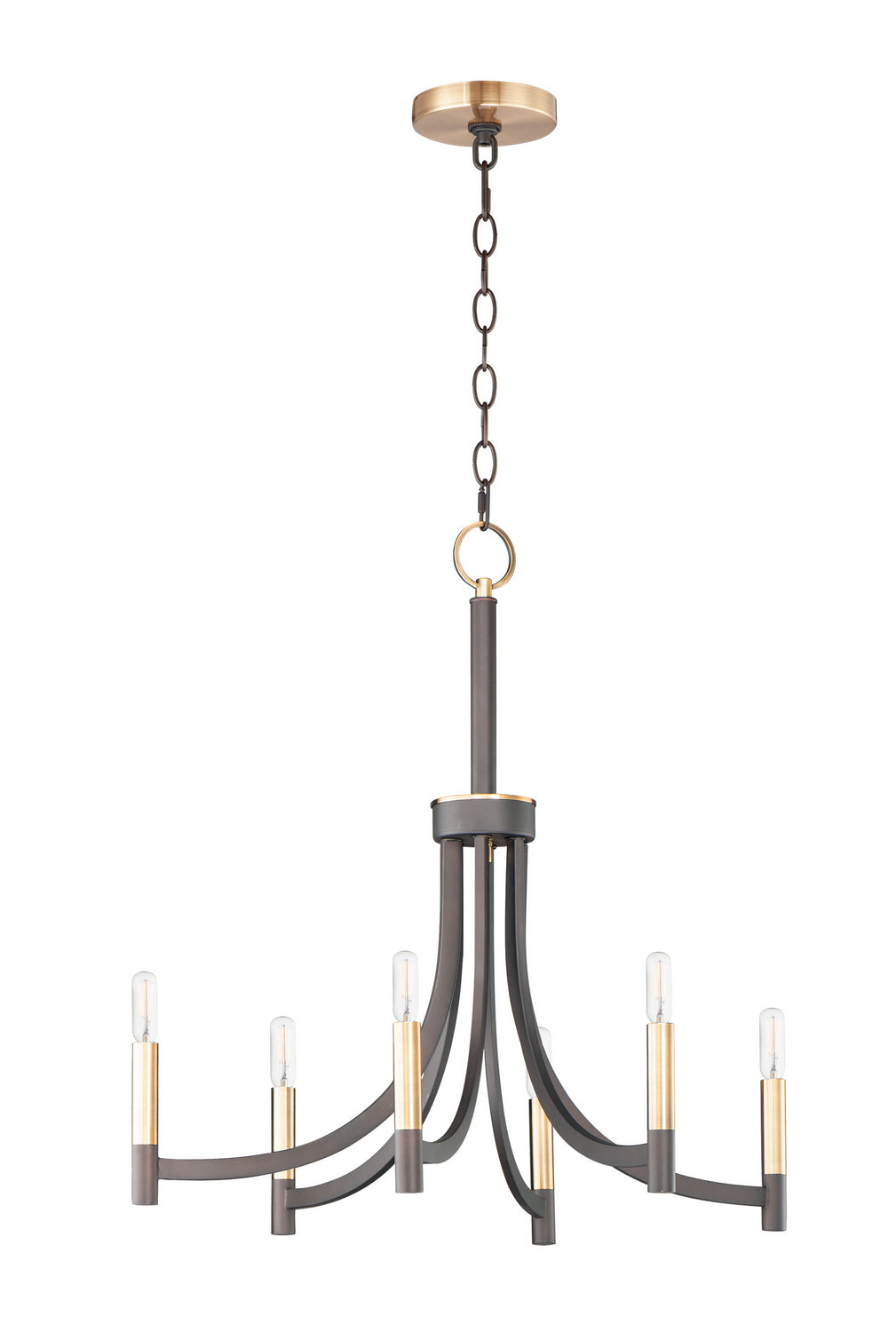 Maxim Six Light Chandelier