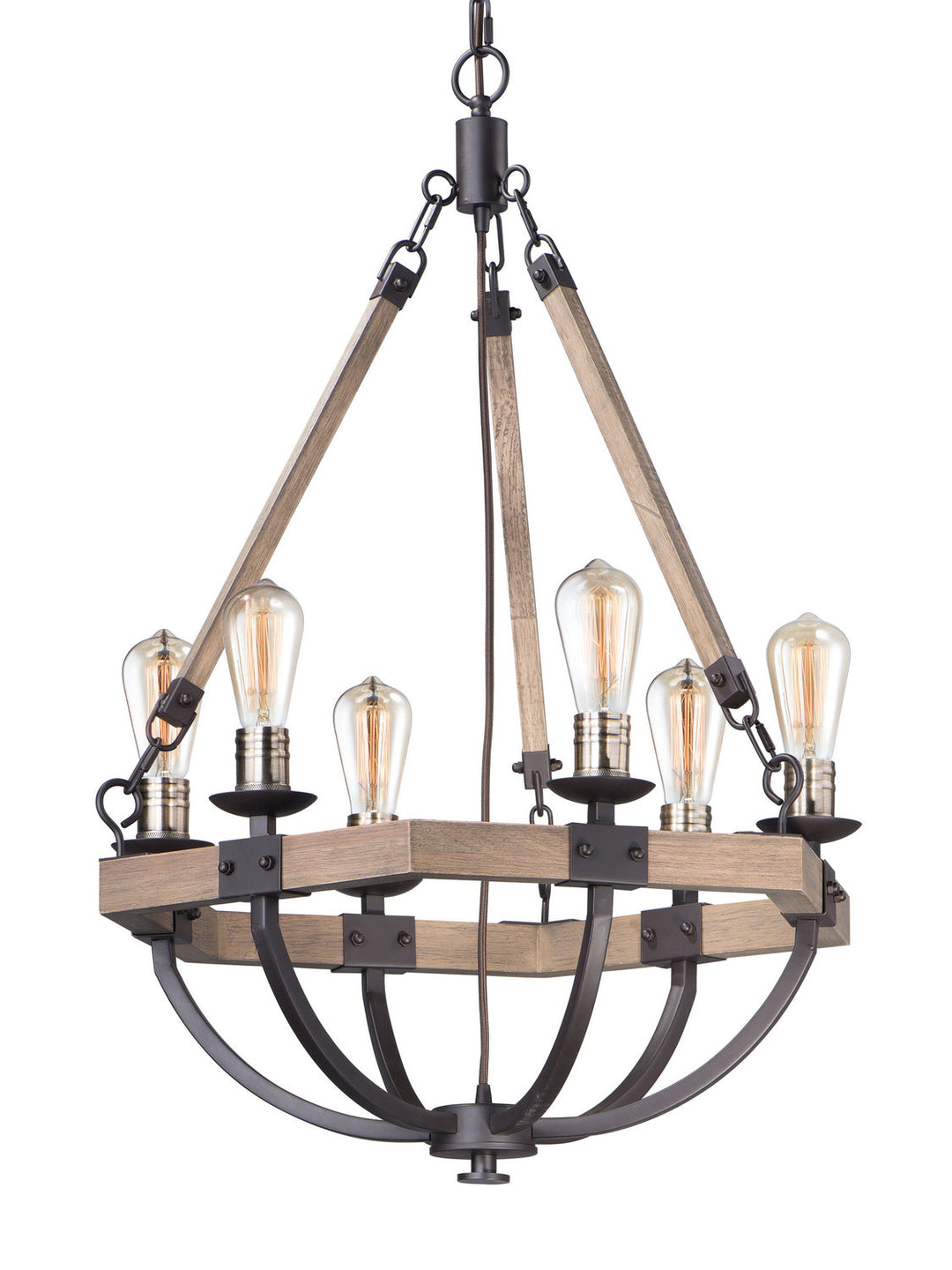 Maxim Six Light Chandelier