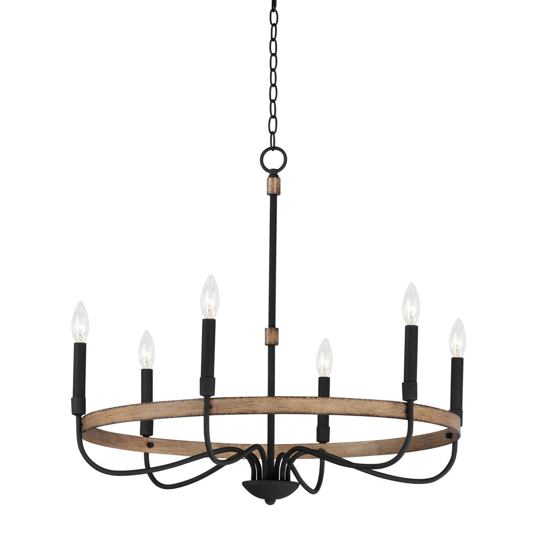 Maxim Six Light Chandelier
