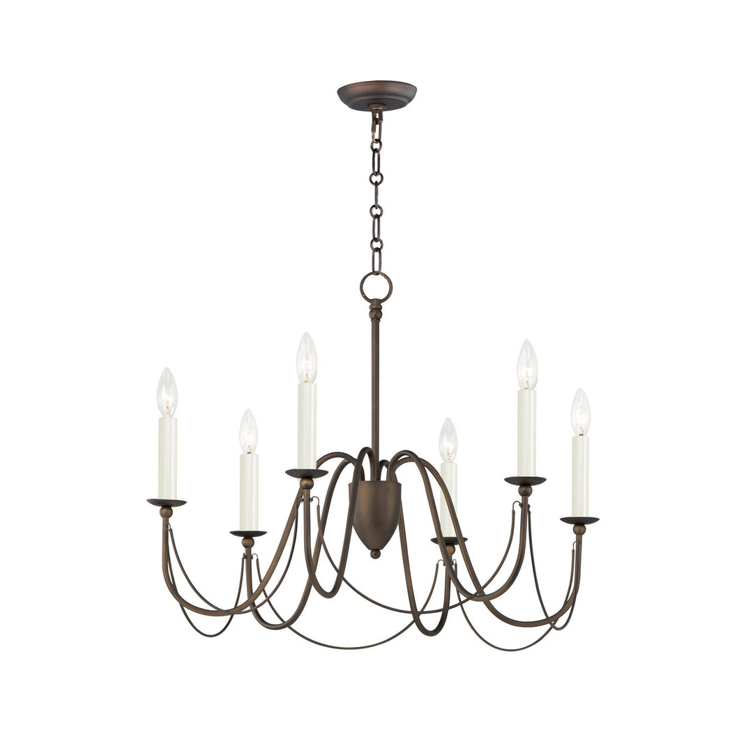 Maxim Six Light Chandelier