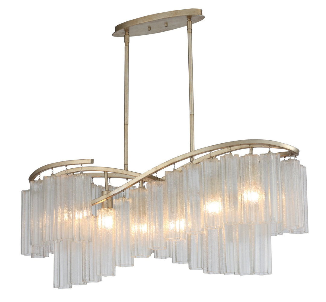 Maxim Six Light Linear Chandelier