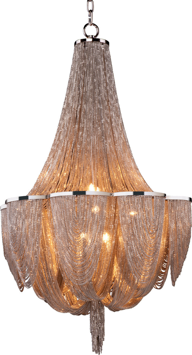 Maxim Ten Light Chandelier