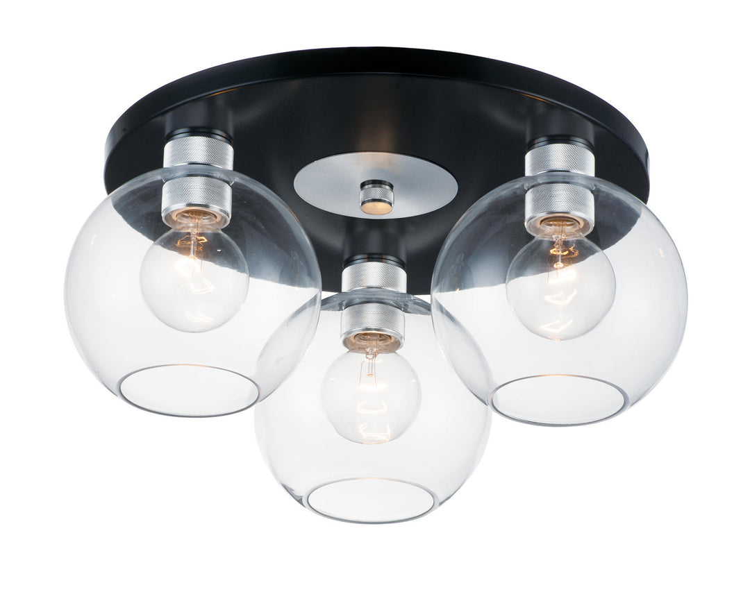 Maxim Three Light Flush Mount