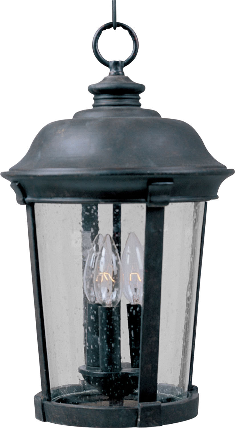 Maxim Three Light Outdoor Hanging Lantern