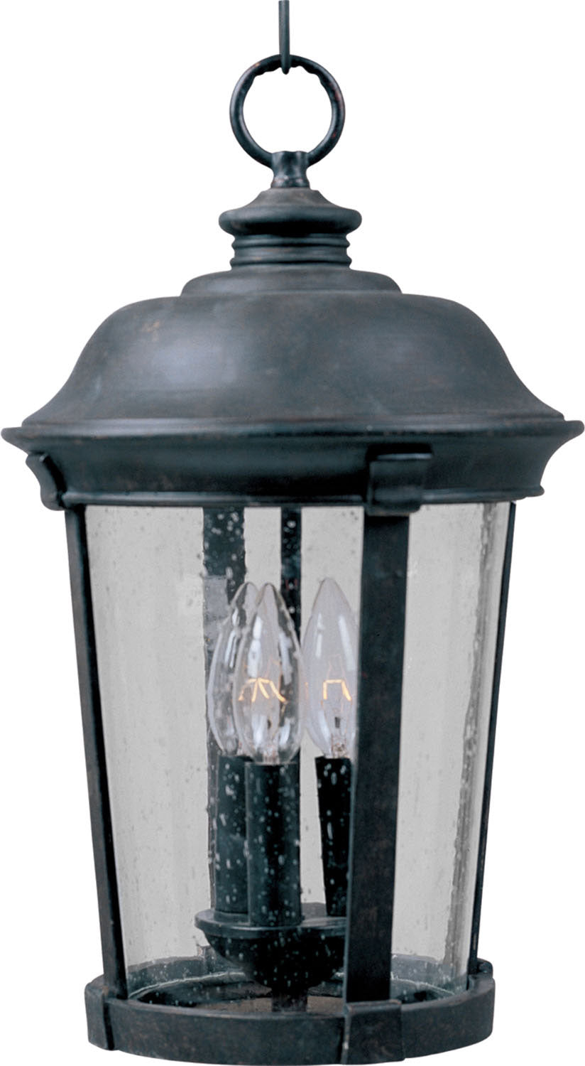 Maxim Three Light Outdoor Hanging Lantern
