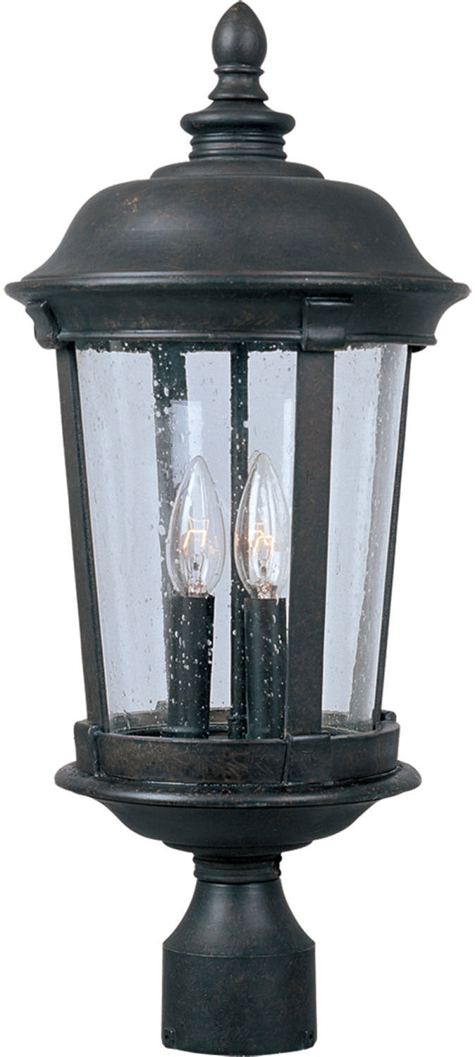 Maxim Three Light Outdoor Pole/Post Lantern