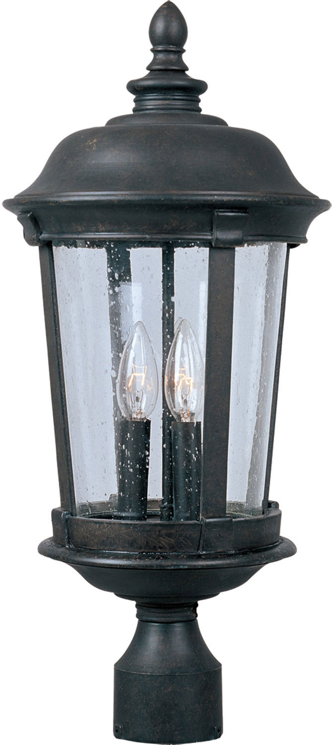 Maxim Three Light Outdoor Pole/Post Lantern