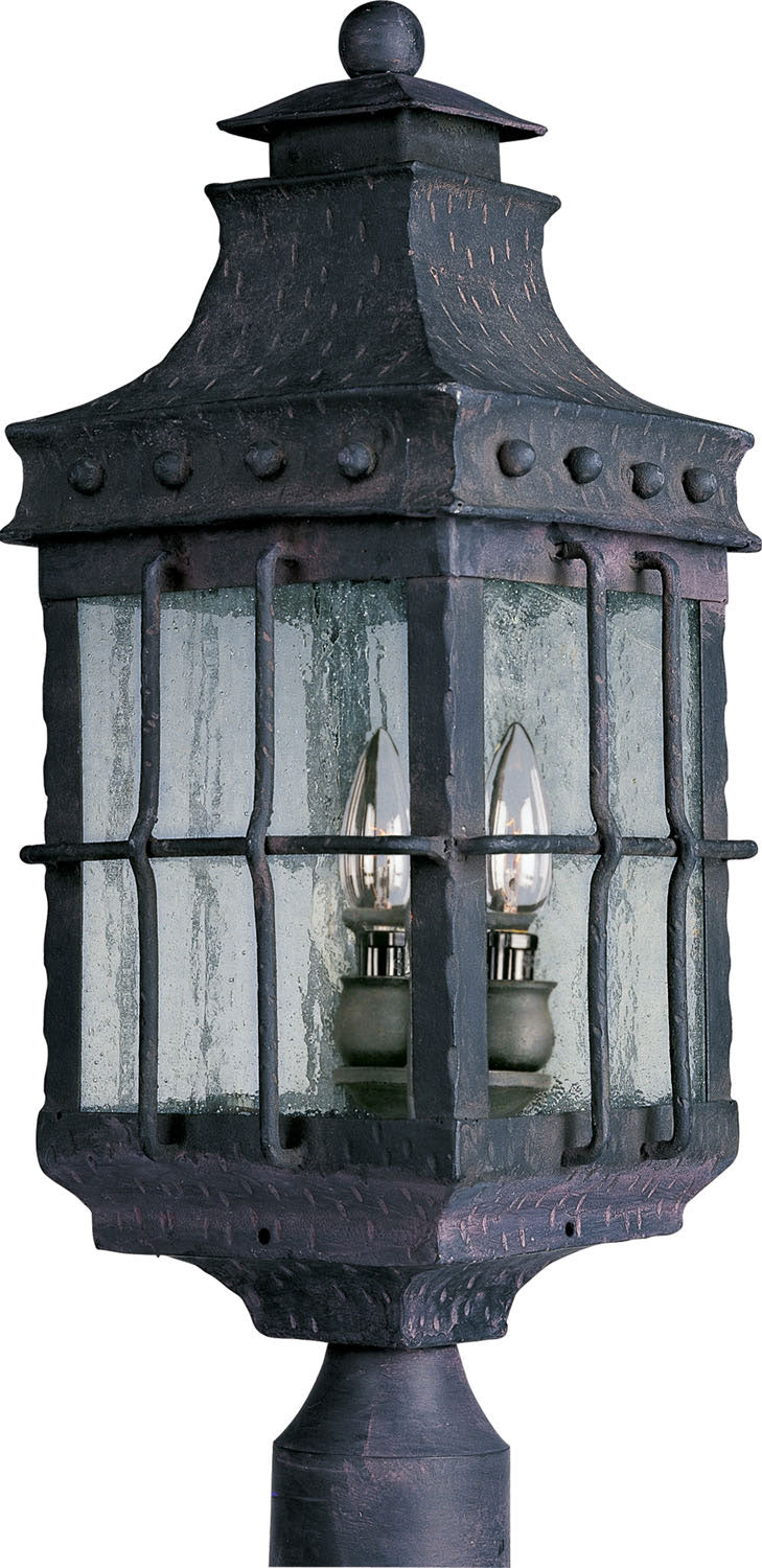 Maxim Three Light Outdoor Pole/Post Lantern