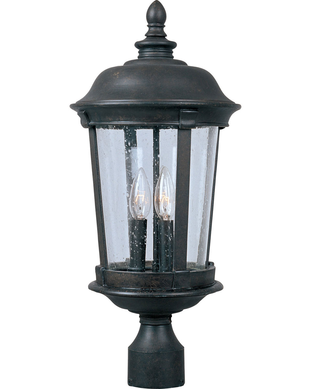 Maxim Three Light Outdoor Pole/Post Lantern
