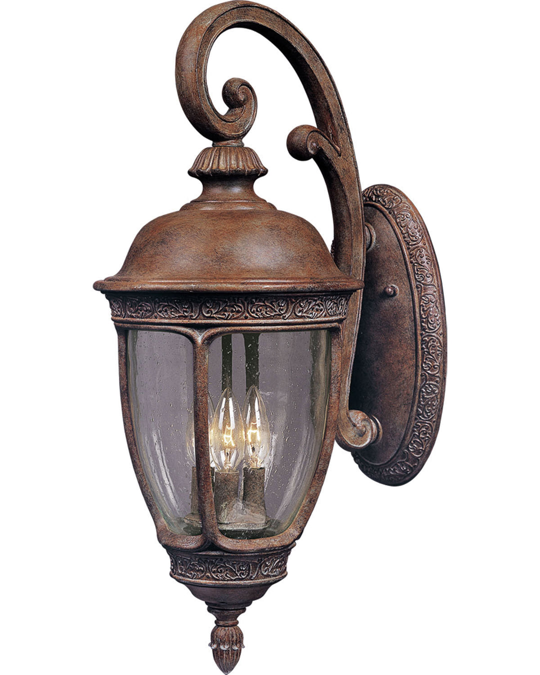 Maxim Three Light Outdoor Wall Lantern