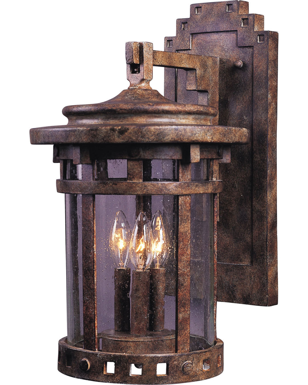Maxim Three Light Outdoor Wall Lantern