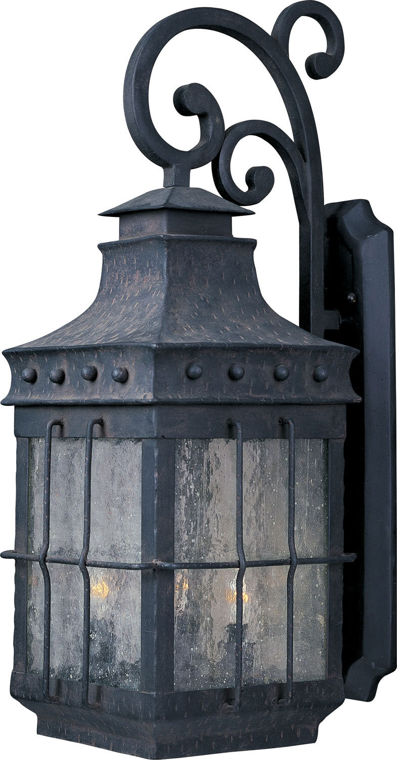 Maxim Three Light Outdoor Wall Lantern