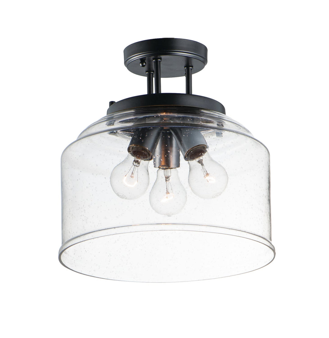 Maxim Three Light Semi-Flush Mount