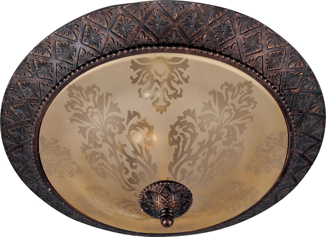 Maxim Two Light Flush Mount