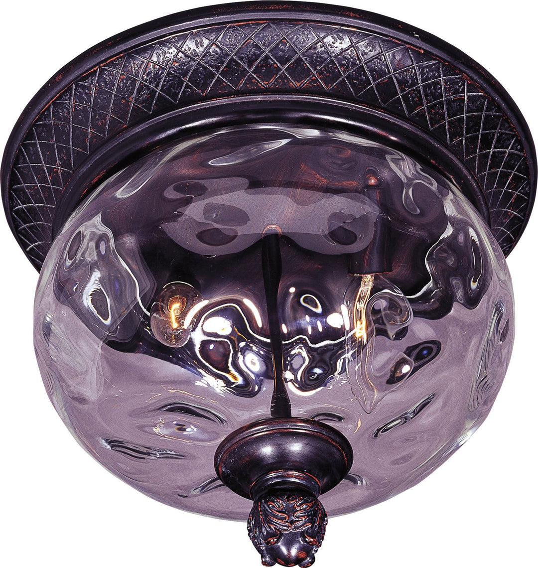 Maxim Two Light Outdoor Ceiling Mount