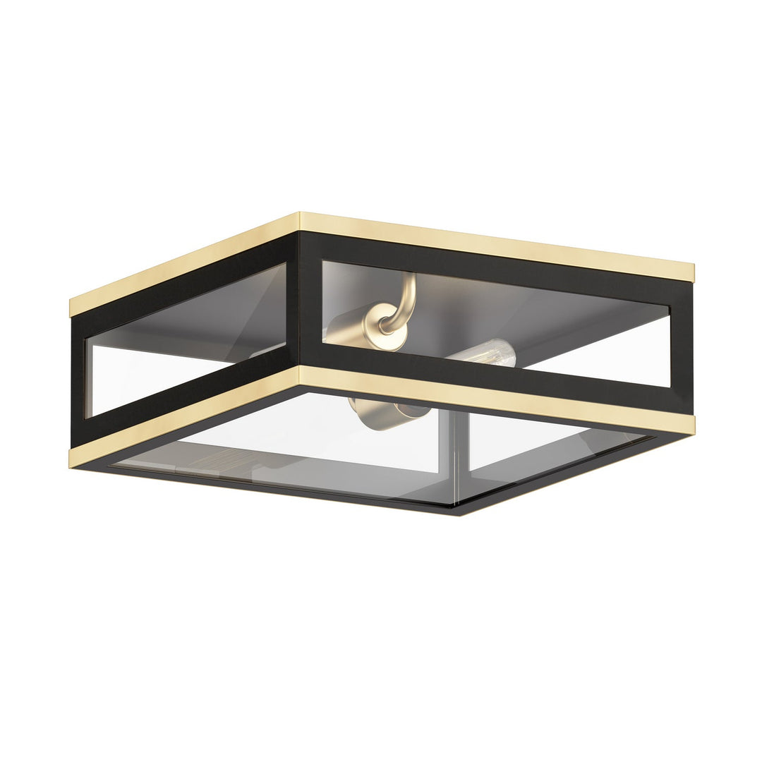 Maxim Two Light Outdoor Flush Mount