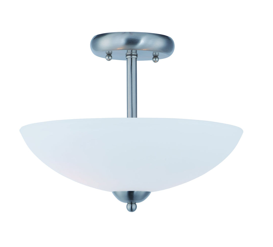 Maxim Two Light Semi-Flush Mount
