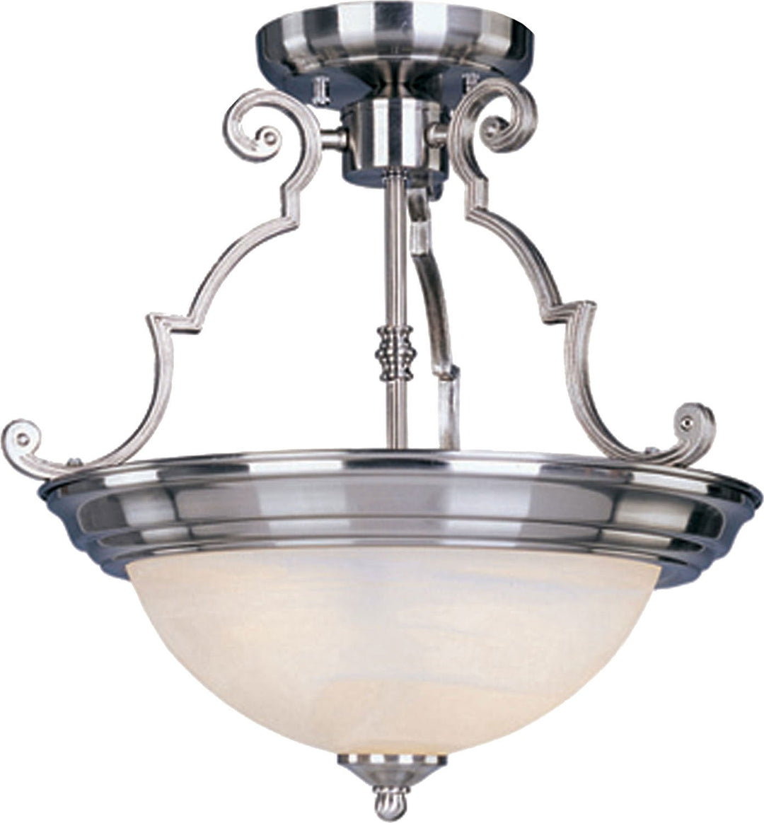 Maxim Two Light Semi-Flush Mount
