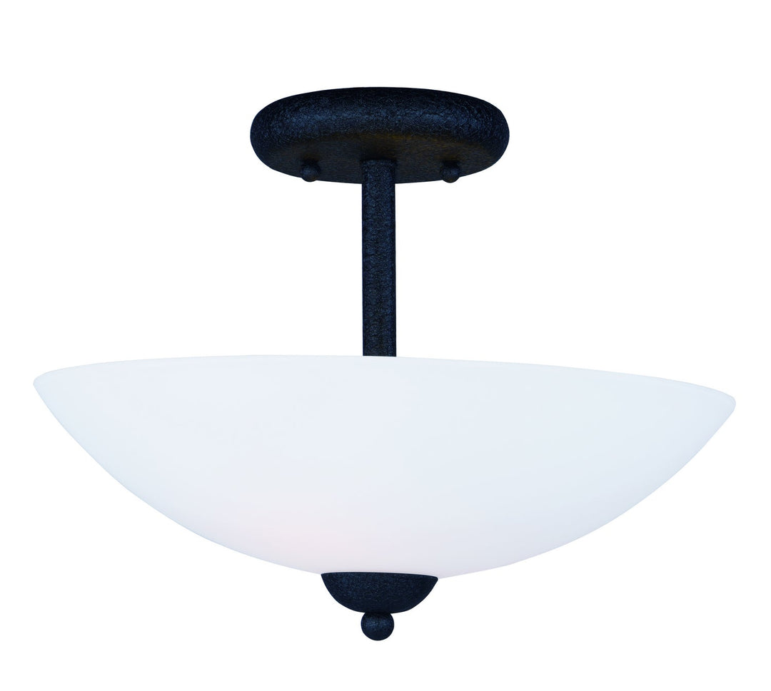 Maxim Two Light Semi-Flush Mount