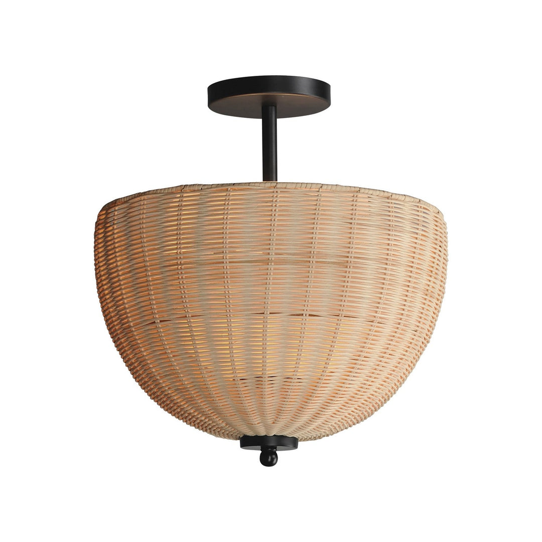 Maxim Two Light Semi Flush/Pendant