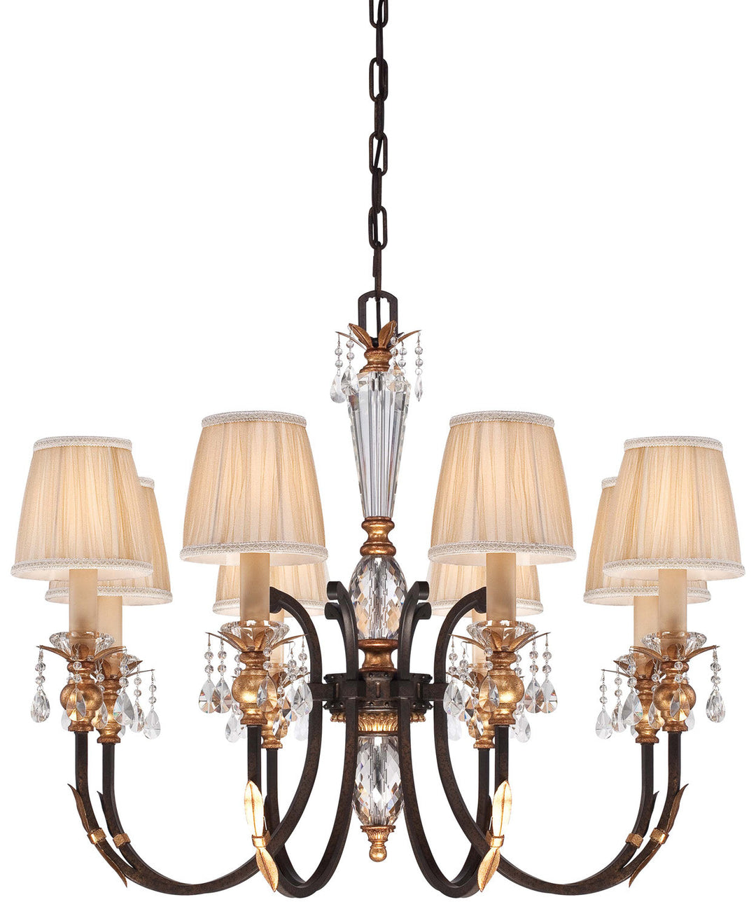 Metropolitan Eight Light Chandelier